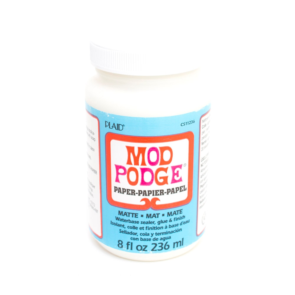 Modge Podge, Paper, Matte, 8oz